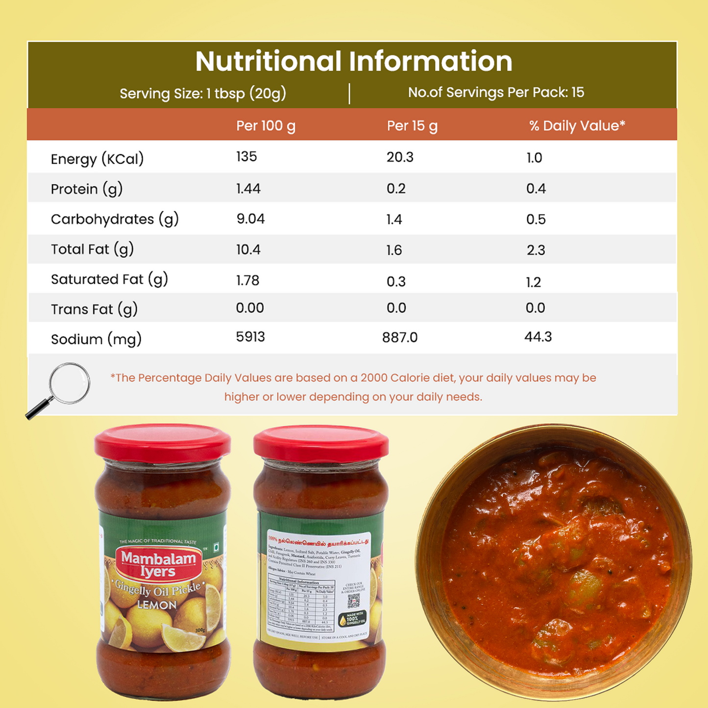 Lemon Pickle (300 gms)