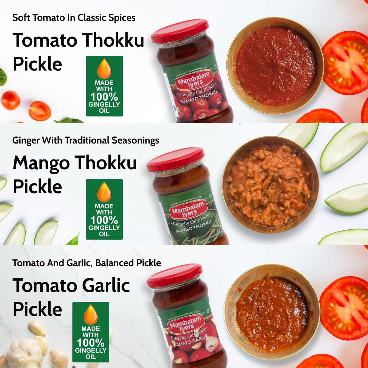 PICK ANY 3 (Pickles)