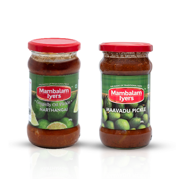 Narthangai Pickle & Maavadu Pickle