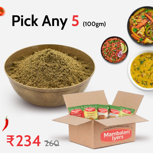 PICK ANY 5 (Masalas)