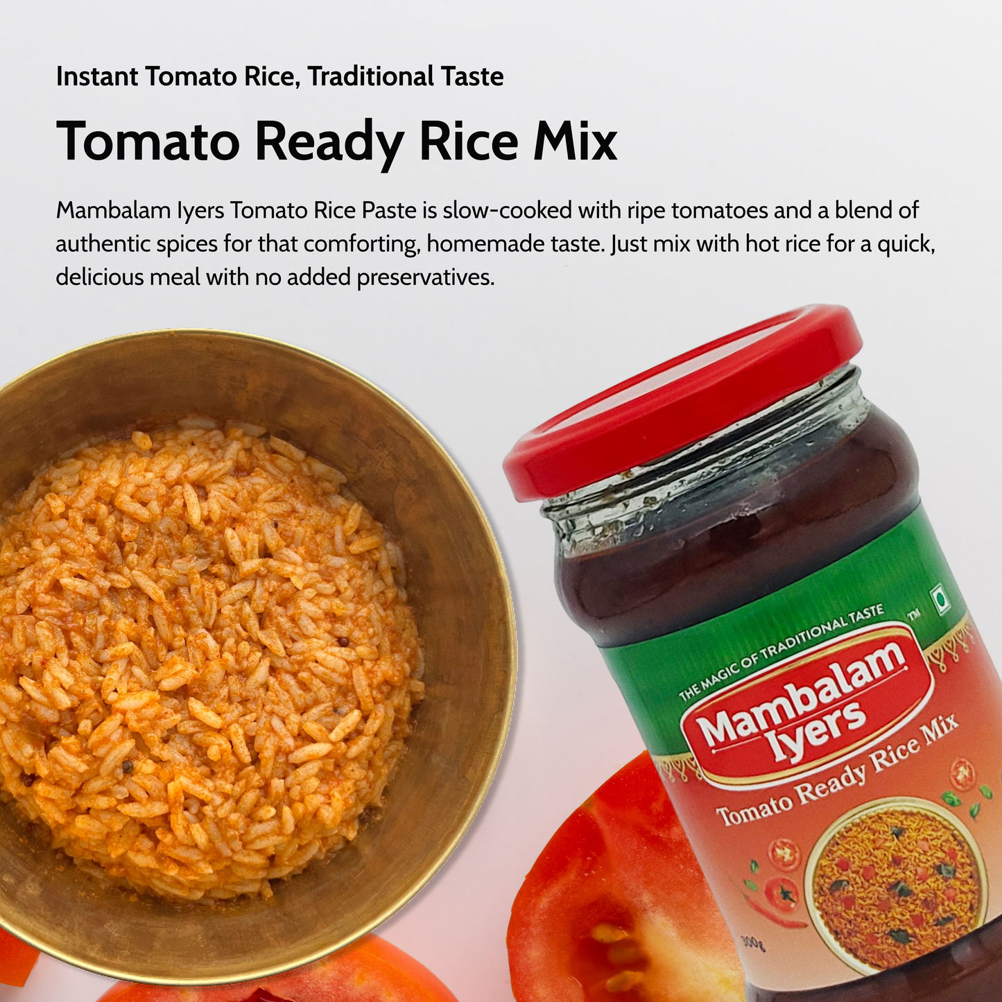 Tomato Ready Rice Mix (300 gms)