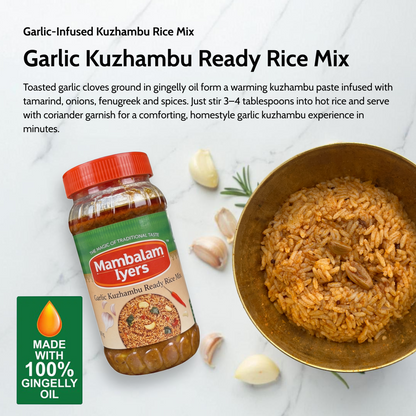 Garlic Kuzhambu Ready Rice Mix