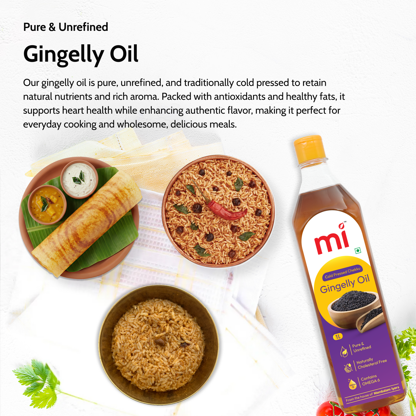 Gingelly Oil