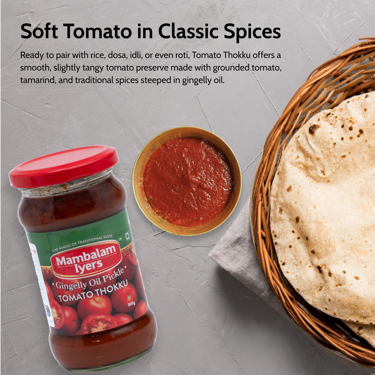 Tomato Thokku Pickle (300 gms)