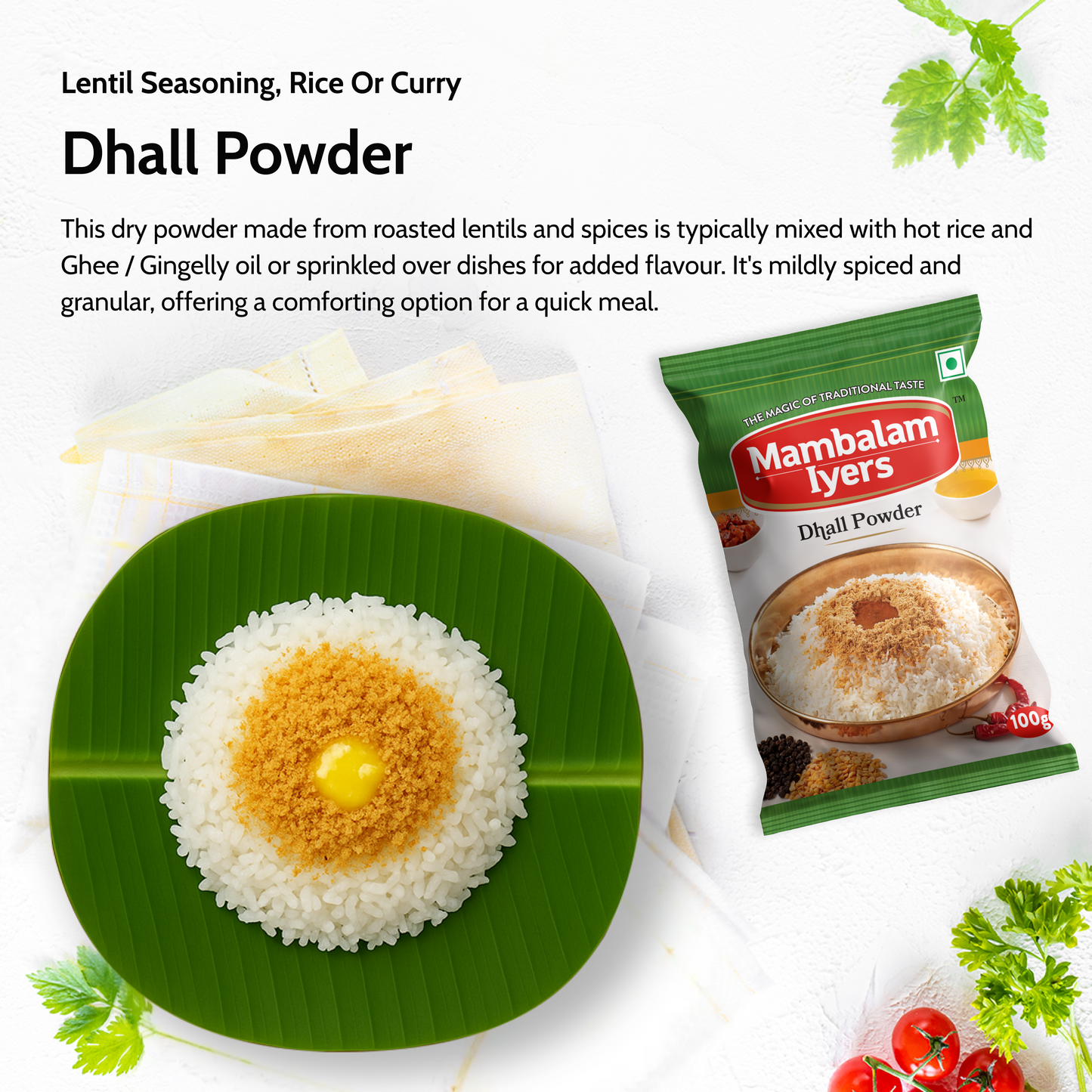 Dhall Powder (100 gms)