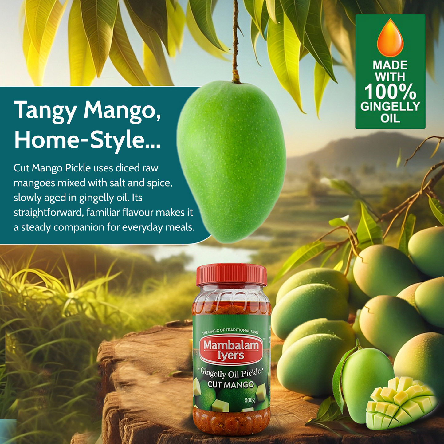 Cut Mango Pickle