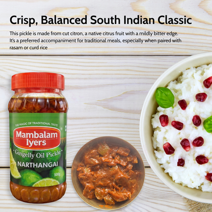 Narthangai Pickle