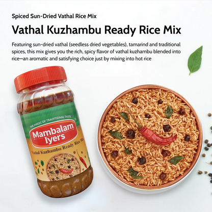 Vathal Kuzhambu Ready Rice Mix