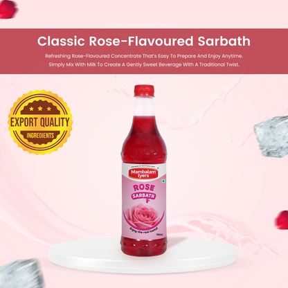 Rose Sarbath (700 Ml)