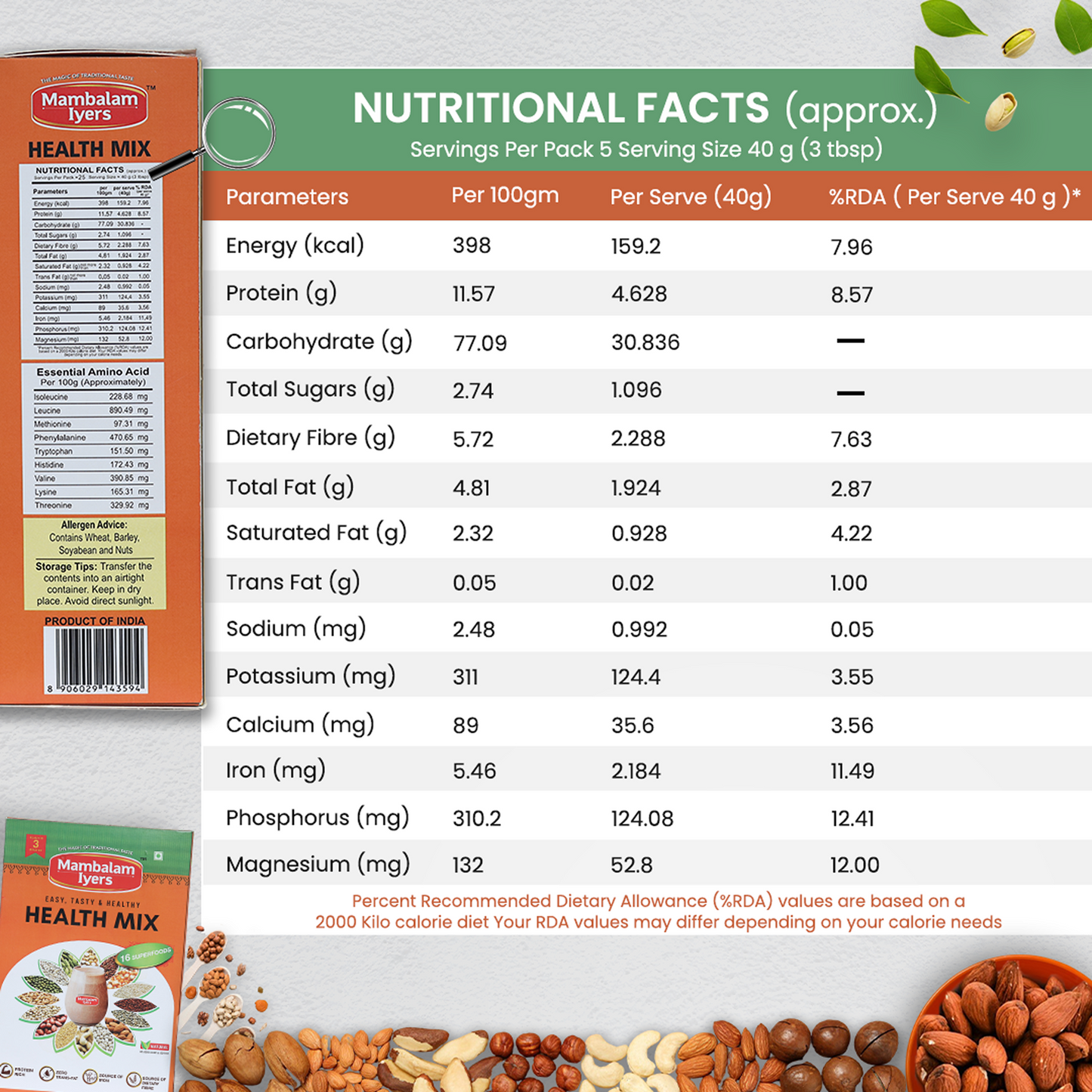 Multi Millet Health Mix