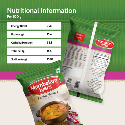 Sambar Powder (100 gms)