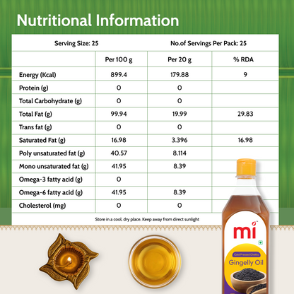 Gingelly Oil