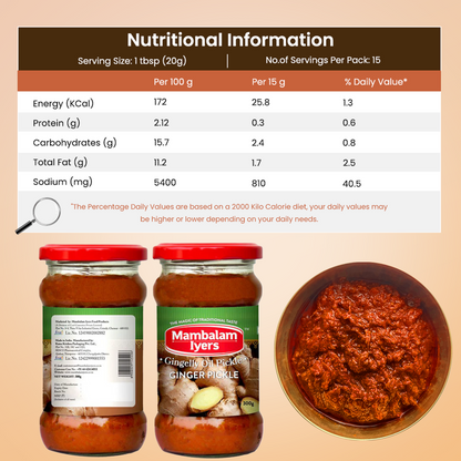 Ginger Pickle (300 gms)
