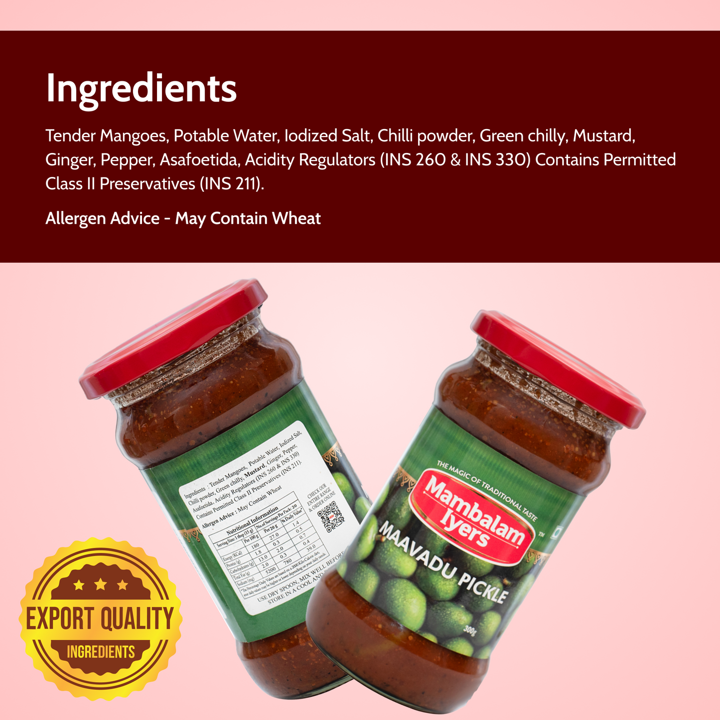Maavadu Pickle