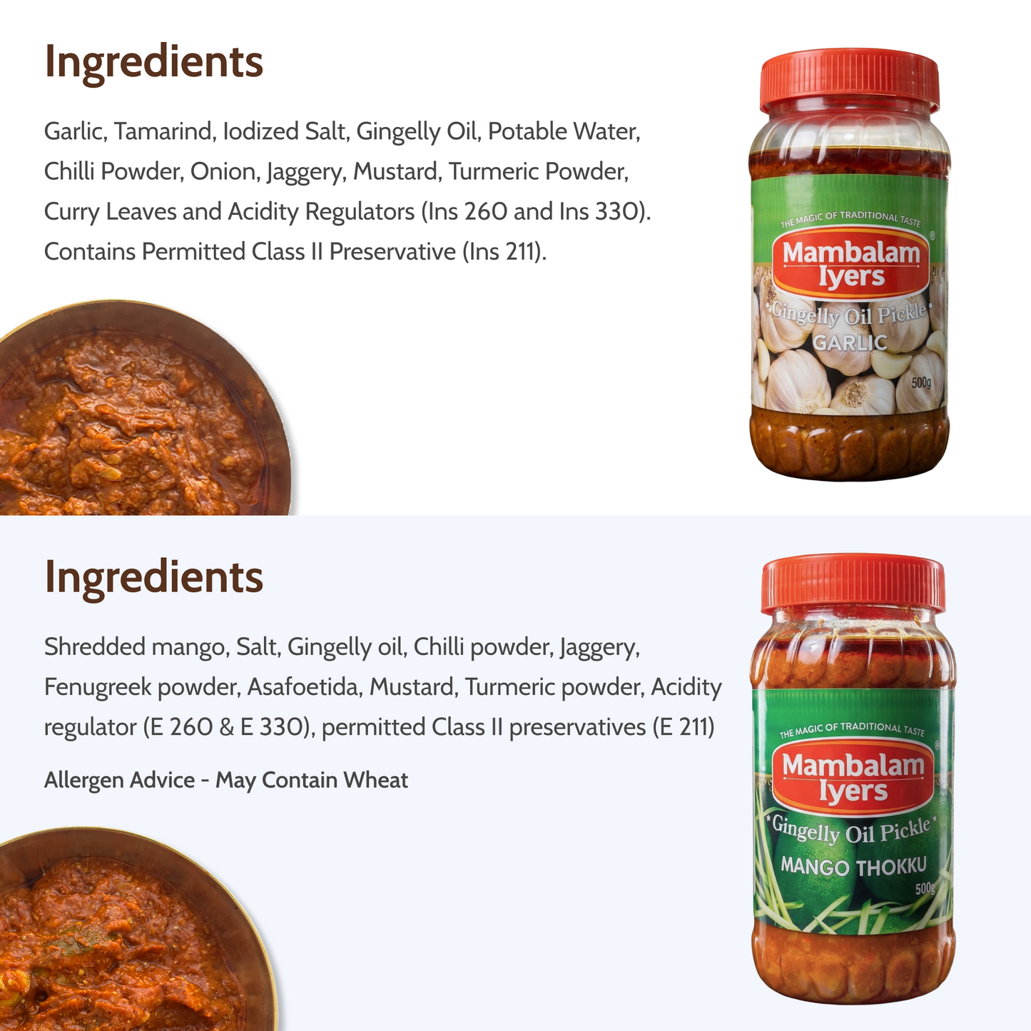 Signature Pickles