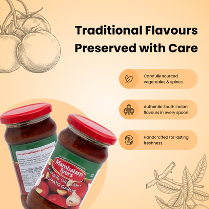 Tomato Garlic Pickle (300 gms)