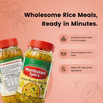 Lemon Ready Rice Mix