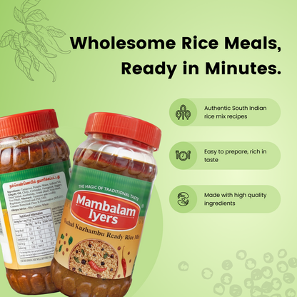 Vathal Kuzhambu Ready Rice Mix