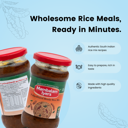 Puliyodharai Ready Rice Mix (300 gms)