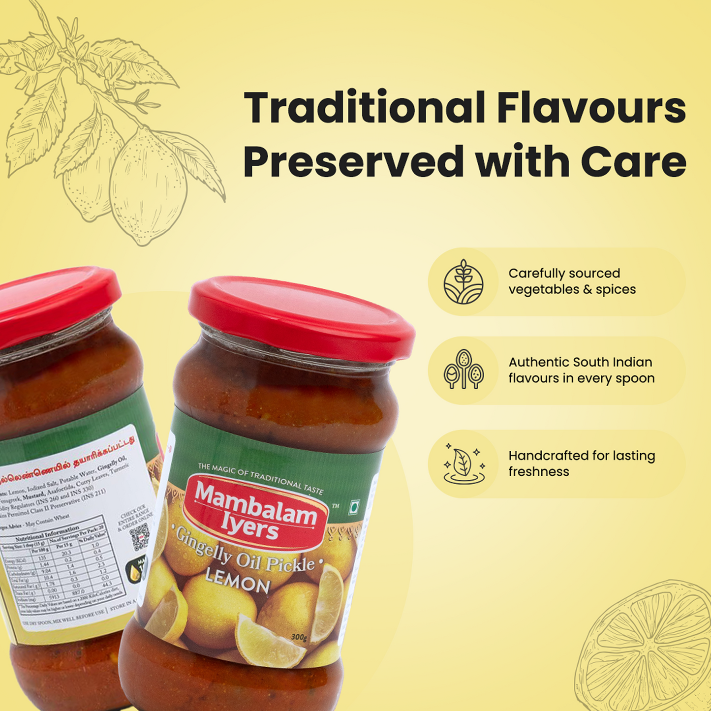 Lemon Pickle (300 gms)