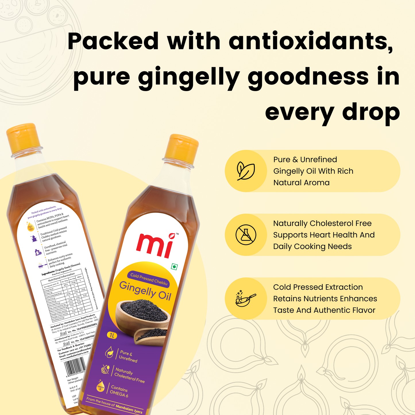 Gingelly Oil