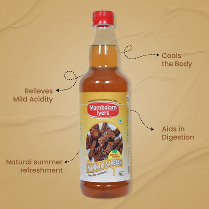 Nannari Sarbath (700 Ml)