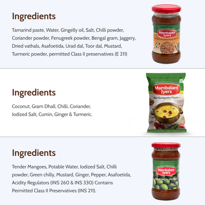 South Indian Specials