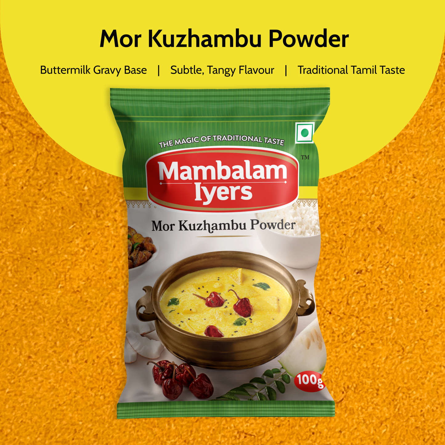 Mor Kuzhambu Powder (100 gms)