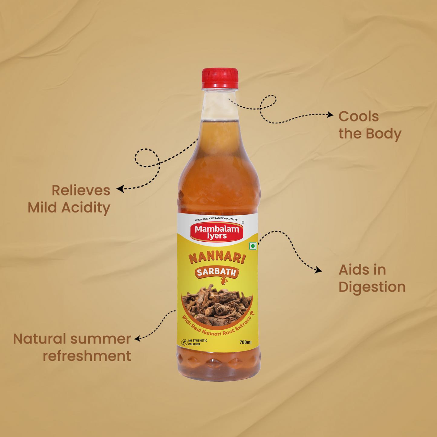 Nannari Sarbath (700 Ml)