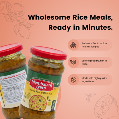 Lemon Ready Rice Mix (300 Gms)