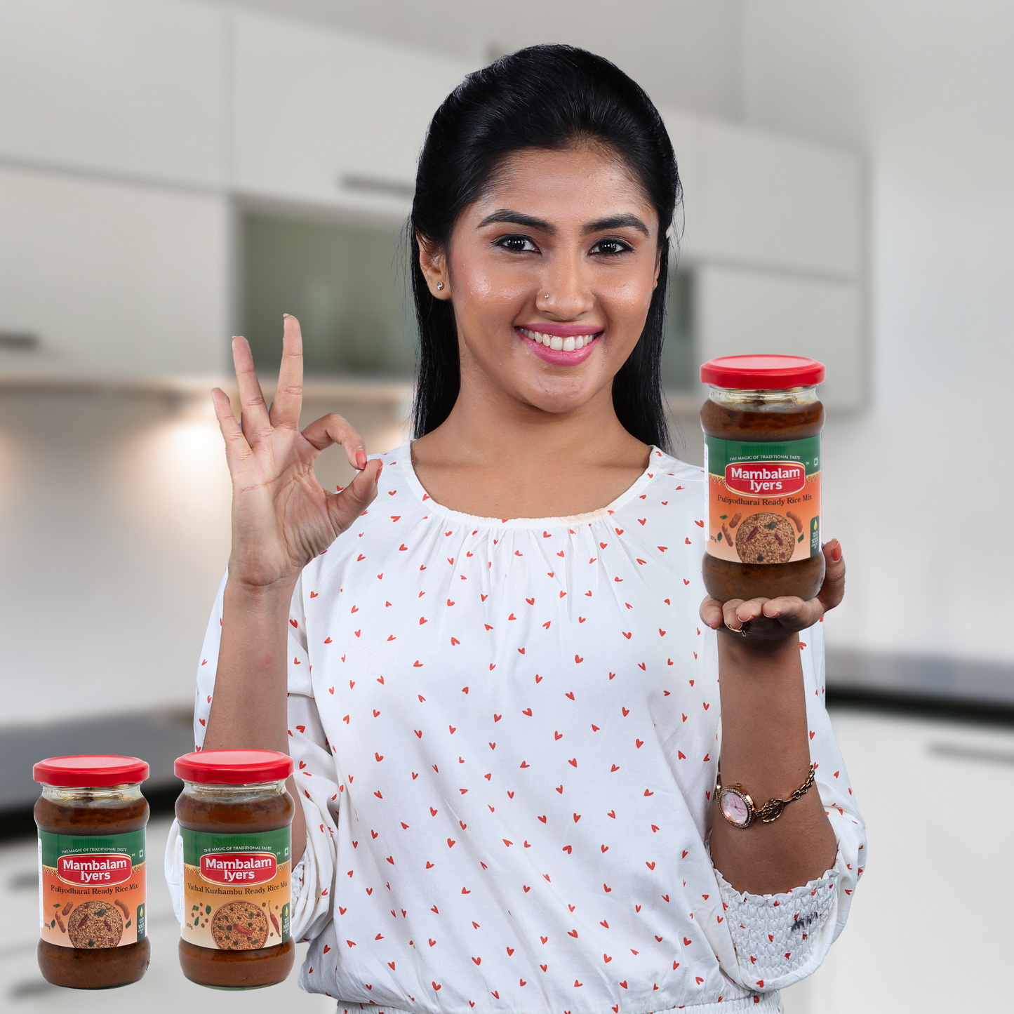 Puliyodharai (300 gms) & Vathal Kuzhambu Ready Rice Mix (300 gms)