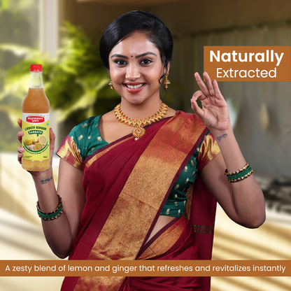 Lemon Ginger Sarbath (700 Ml)