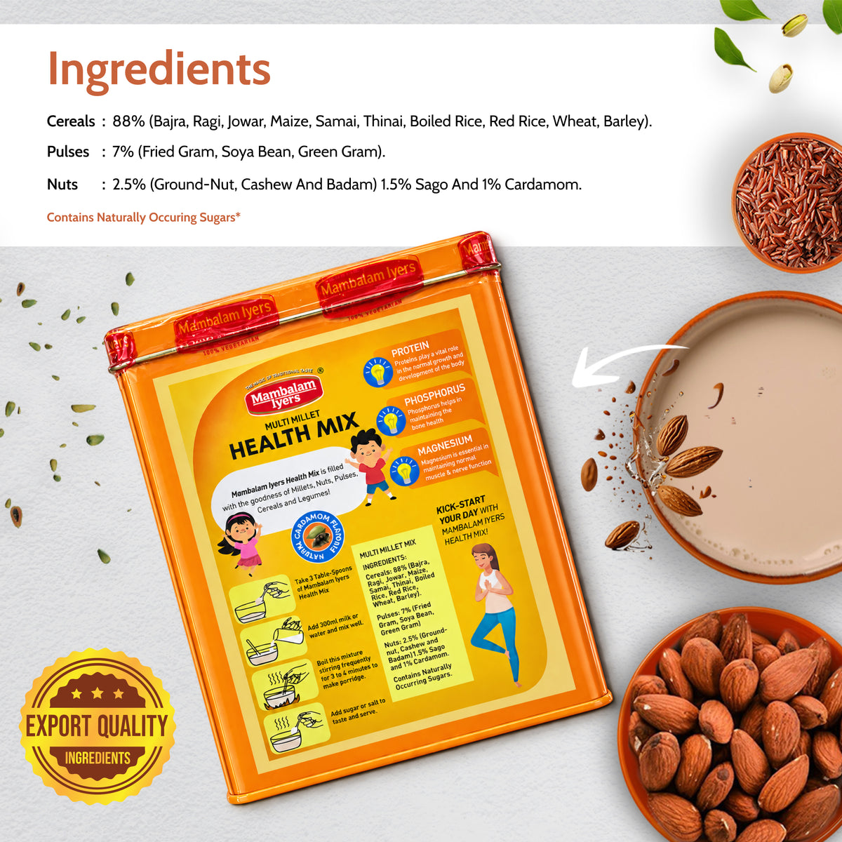 Multi Millet Health Mix - 1kg + 100g EXTRA FREE
