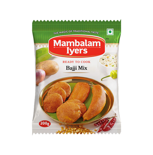 Mambalam Iyers Baji Mix packaging