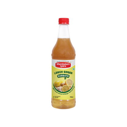 Lemon Ginger Sarbath (700 Ml)