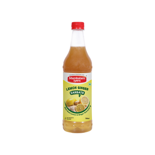 Lemon Ginger Sarbath (700 Ml)