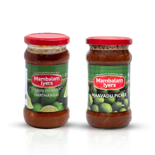 Narthangai Pickle & Maavadu Pickle