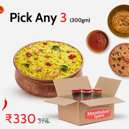 PICK ANY 3 (Rice Mix)