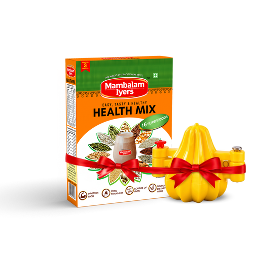 Mambalam Iyers Health Mix + FREE Modak Mould – Festive Combo