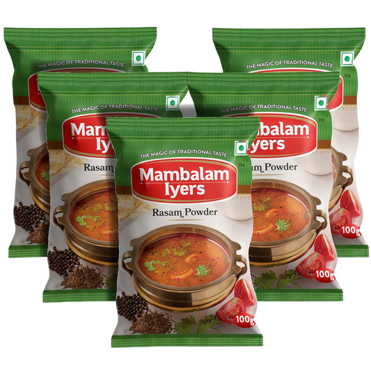 Mambalam Iyers Rasam Powder - Pack of 5 x 100g each